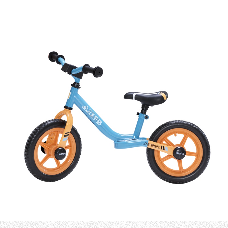 爱音(Aing)平衡车儿童自行车宝宝童车滑步车两轮无脚踏单车滑行车12寸