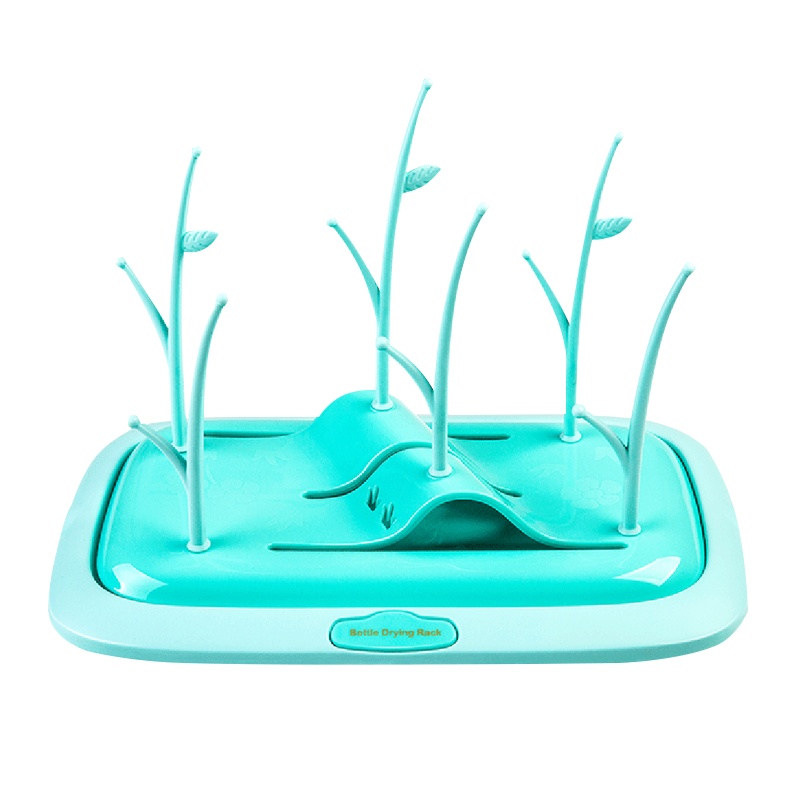 开优米kiuimi 奶瓶沥水架 多功能新生婴儿宝宝便携式小号迷防尘干燥晾干支