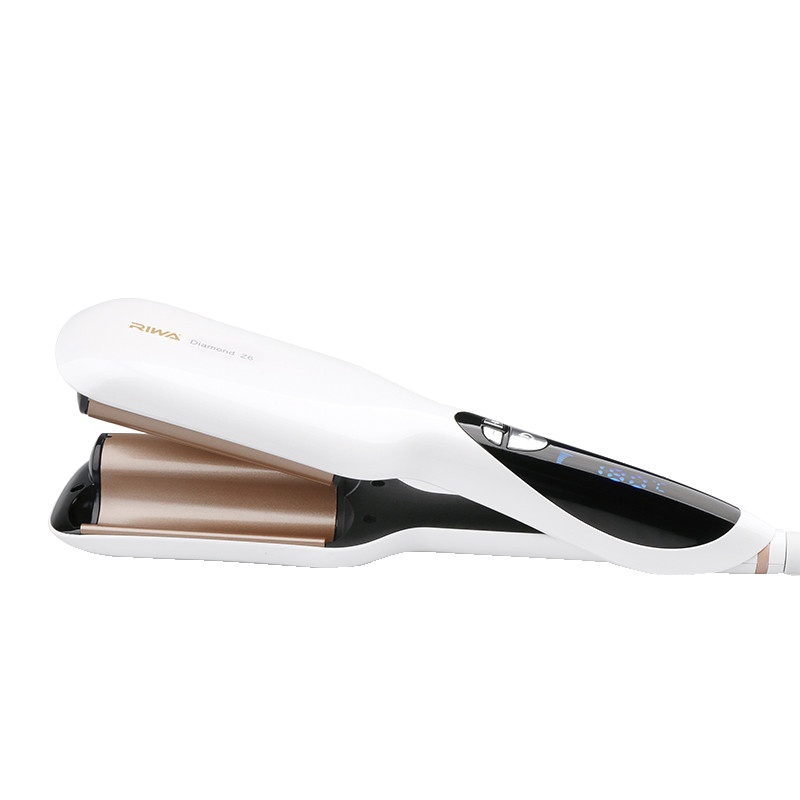 雷瓦(RIWA)卷发器Z6蛋糕蛋卷头卷发棒女泡面水波纹大卷玉米烫夹板懒人神器恒温负离子干湿两用液晶显示5档温控电动美发器