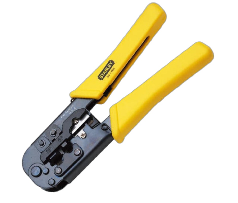 史丹利工具电讯接头压接钳史丹利网线钳 压接钳4P/6P/8P 190mm84-866-22