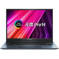 华硕无畏Pro14 酷睿版 2.8K OLED屏轻薄笔记本电脑(标压i5-11300H 16G 512G 133%sRGB高色域 600尼特90Hz)蓝