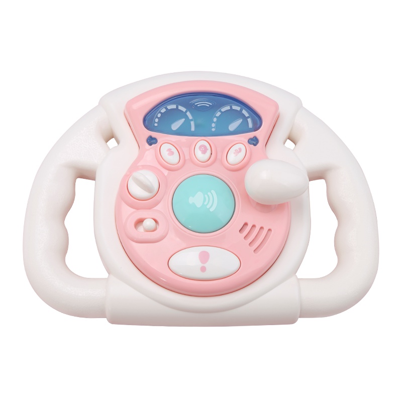 ddung冬己仿真汽车方向盘仿真声光音效母婴玩具DD205