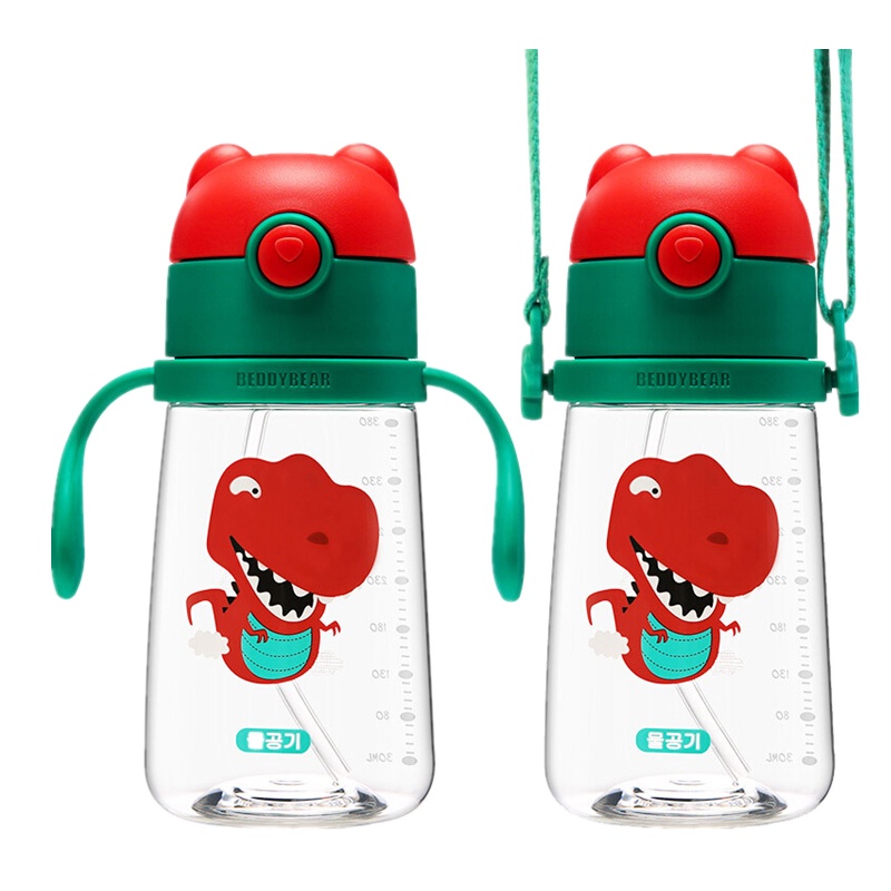 (合集)杯具熊儿童水杯吸管杯宝宝幼儿园小学生夏季便携水壶夏天防漏家用