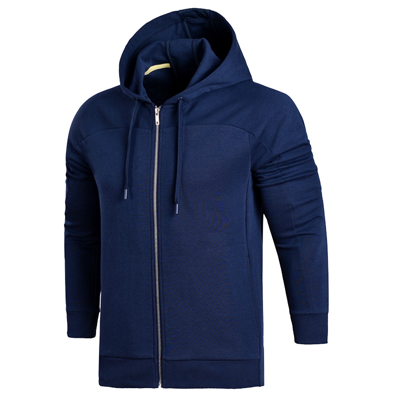 李宁男子运动时尚系列开衫连帽卫衣