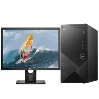 戴尔(DELL)成就Vostro3000系列 全新英特尔奔腾 金牌处理器 商用办公 家用娱乐 台式机电脑整机 21.5英寸屏定制(Intel G-6400 8GB 1TB 集显)