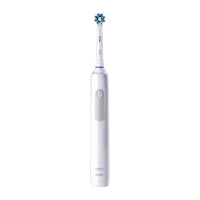 博朗OralB/欧乐B电动牙刷Pro2深洁小白刷(灰色) 智能压力感应 感应式充电底座 防水机身实用礼物