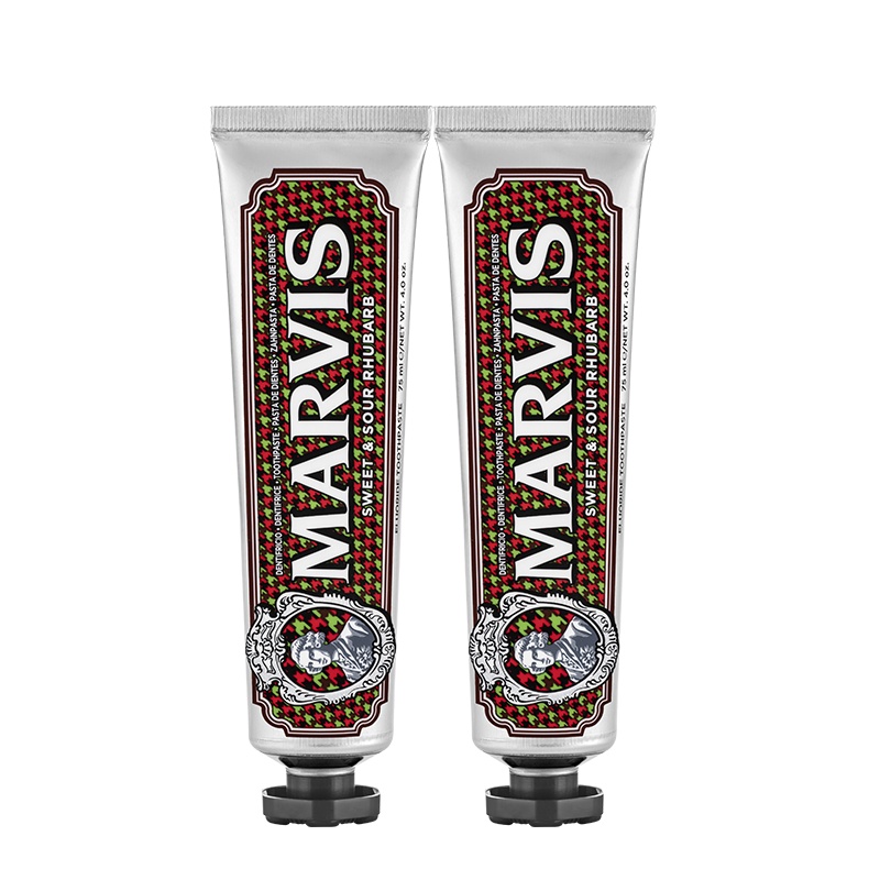 MARVIS玛尔仕清甜琥珀牙膏75ml+75ml