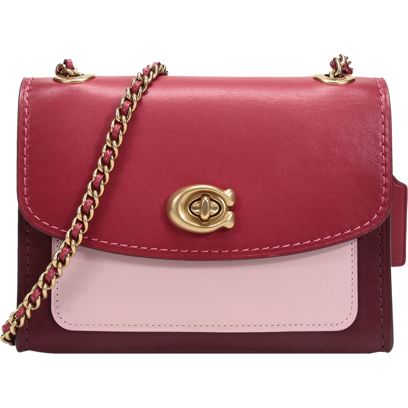 COACH 蔻驰 女士 专柜款PARKER系列牛皮单肩斜挎包18号小号 29390