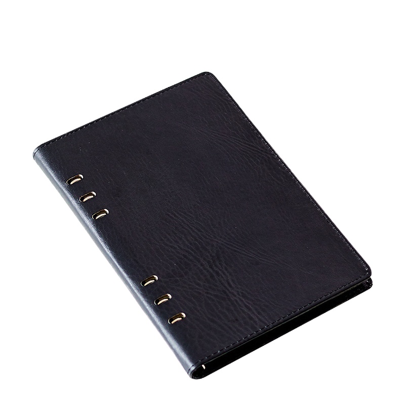 博文(BOWEN) 916商务9孔活页笔记本B5 100页 黑色