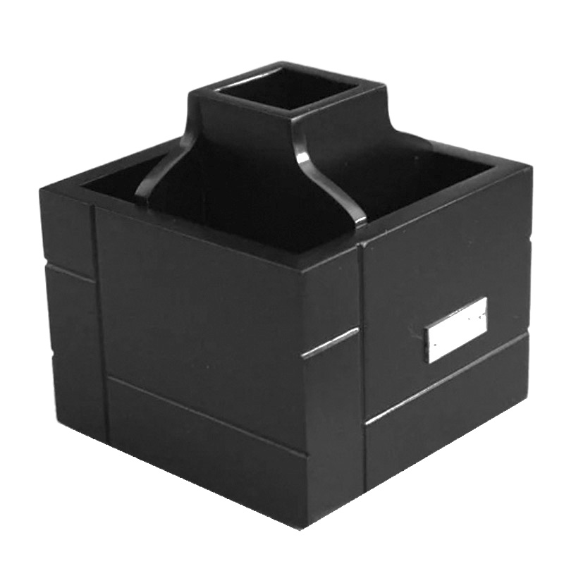 华杰(HUA JIE)H6006木质可旋转笔筒/笔插/笔架