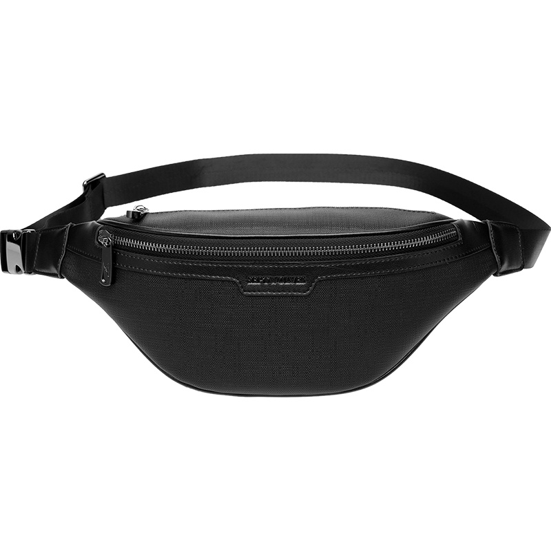 七匹狼(SEPTWOLVES)新款男士腰包潮流多功能胸包斜跨包休闲运动男包