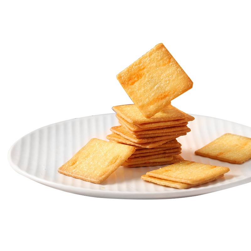 冬己玉米烧饼干100g杂粗粮代早餐休闲办公室金黄酥脆椒盐味小零食品