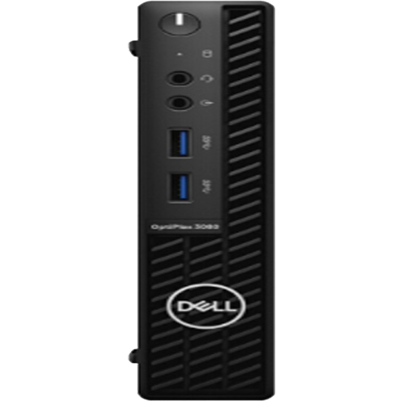 DELL戴尔3080MFF迷你商用台式机单主机无显示器 i3-10100T/4G/500G机械