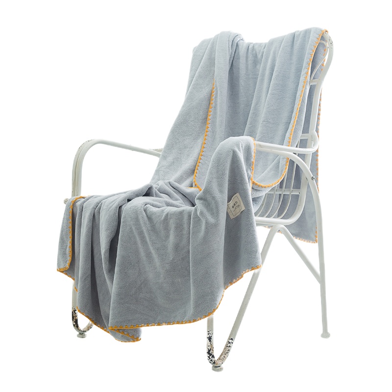 斜月三星 保暖自发热毛毯 微米粒吸湿毛巾毯 单双人床单