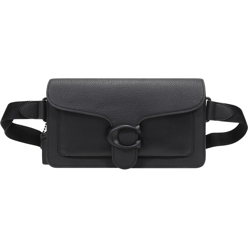 COACH 蔻驰 男士 专柜款TABBY系列皮革胸包斜挎包腰包 4085