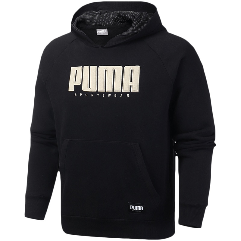 PUMA彪马男装运动服休闲加绒连帽针织卫衣580967