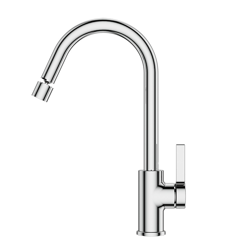 九牧厨房龙头可旋转十级电镀陶瓷片阀体洗菜池洗碗池水槽水龙头33080-205