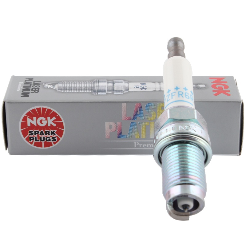 NGK 双铂金火花塞 PZFR6R 5758 四支装 速腾迈腾朗逸宝来途安途观高尔夫POLO尚酷/A1A3/明锐昊锐速派