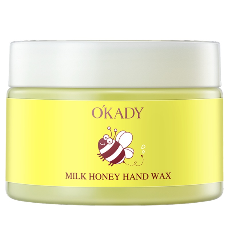 OKADY 牛奶蜂蜜手膜手蜡120g