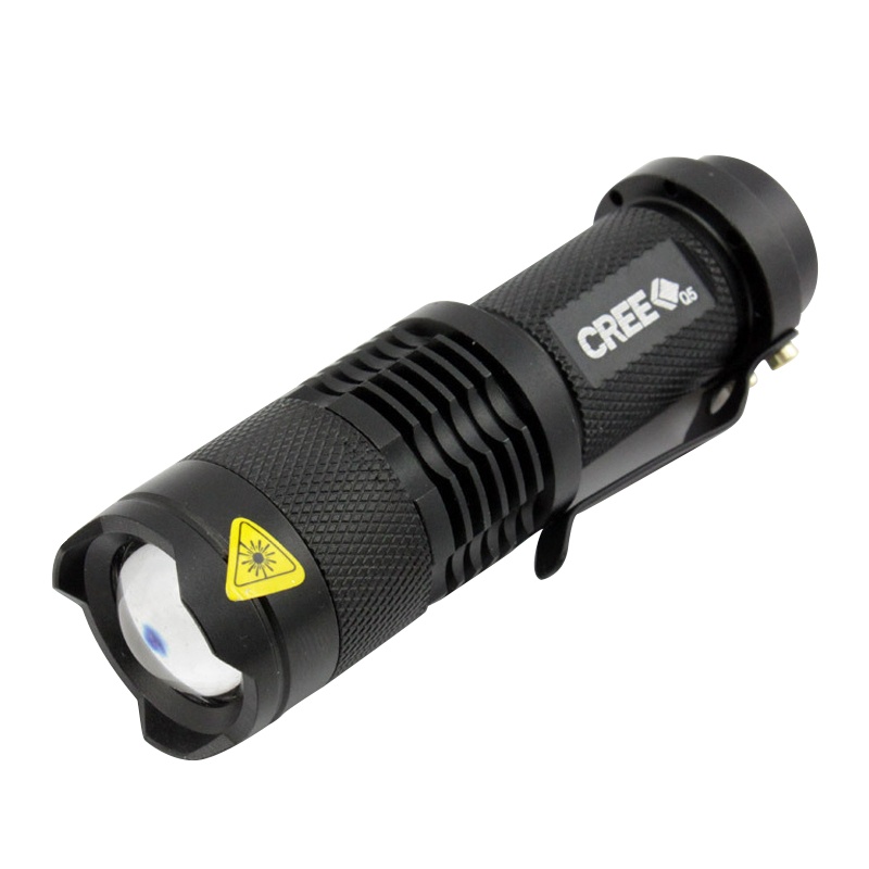 强光手电筒（不含电池） XTL207 远射调焦家用迷你小手电 （个）