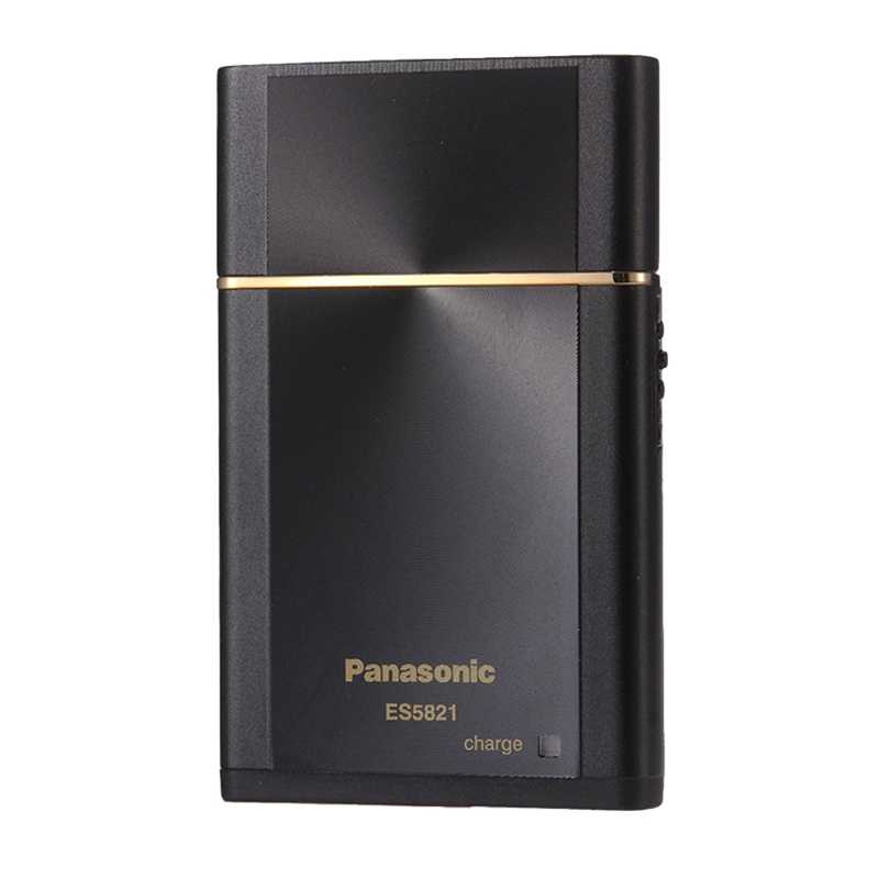 松下(Panasonic)ES5821K电动剃须刀 充电式男士刮胡刀 胡须刀 薄型单刀头 充电便携式