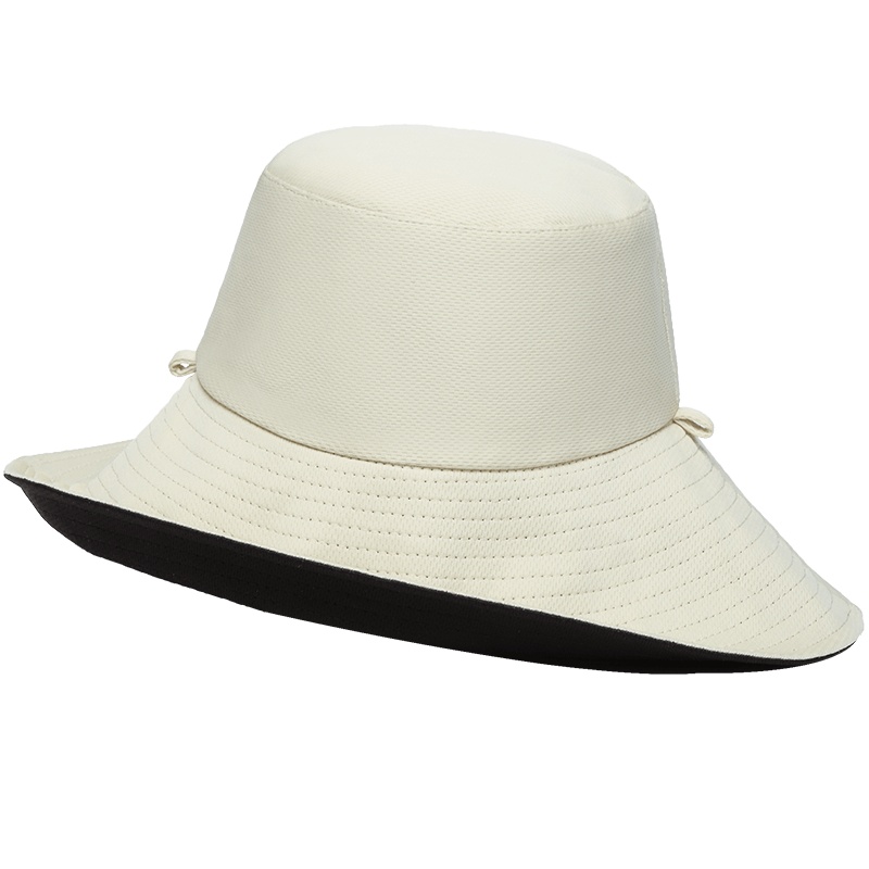 高尔夫GOLF时尚双面渔夫帽女士大檐防晒遮阳帽子旅行防紫外线太阳帽