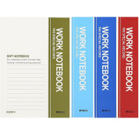 晨光(M&G)文具32K60页办公笔记本 多色简约记事本 会议记录软抄本 学生笔记本子 10本装R32610