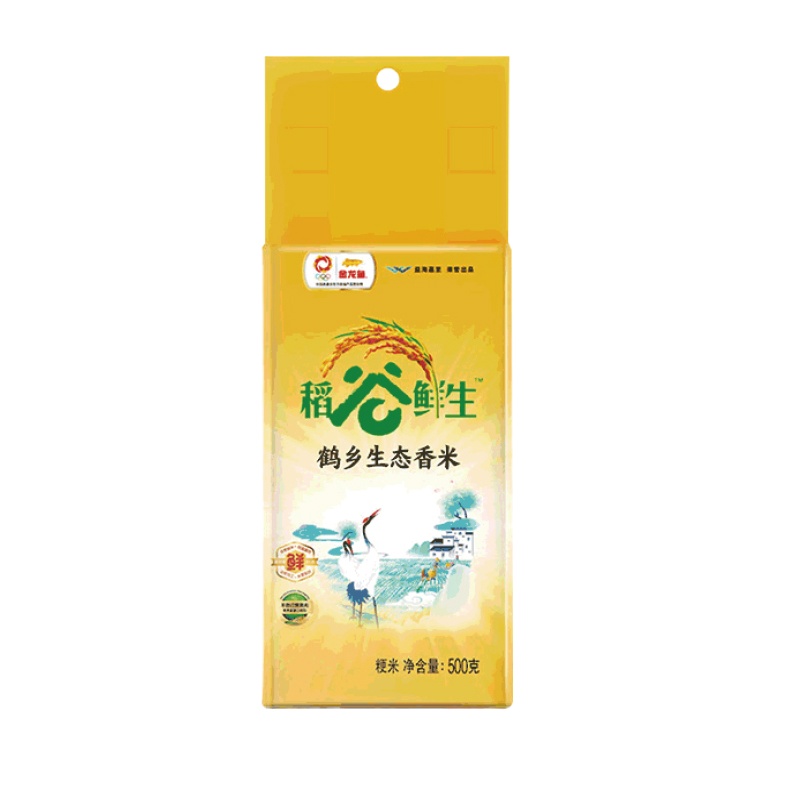 金龙鱼食用油稻谷鲜生食用植物调和油 稻谷鲜生油400ML+米500g组合装