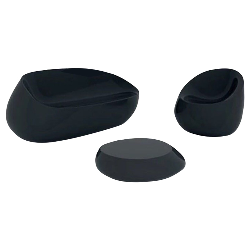 质凡玻璃钢沙发商场休闲座椅办公家具椭圆沙发组合户外凳子洽谈休息椅