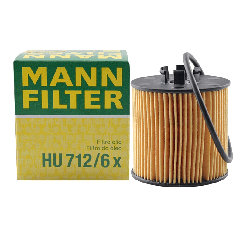 曼牌(MANN)机滤HU712/6X适配06-08款劲情劲取/朗逸1代/08款晶锐/07-08款明锐