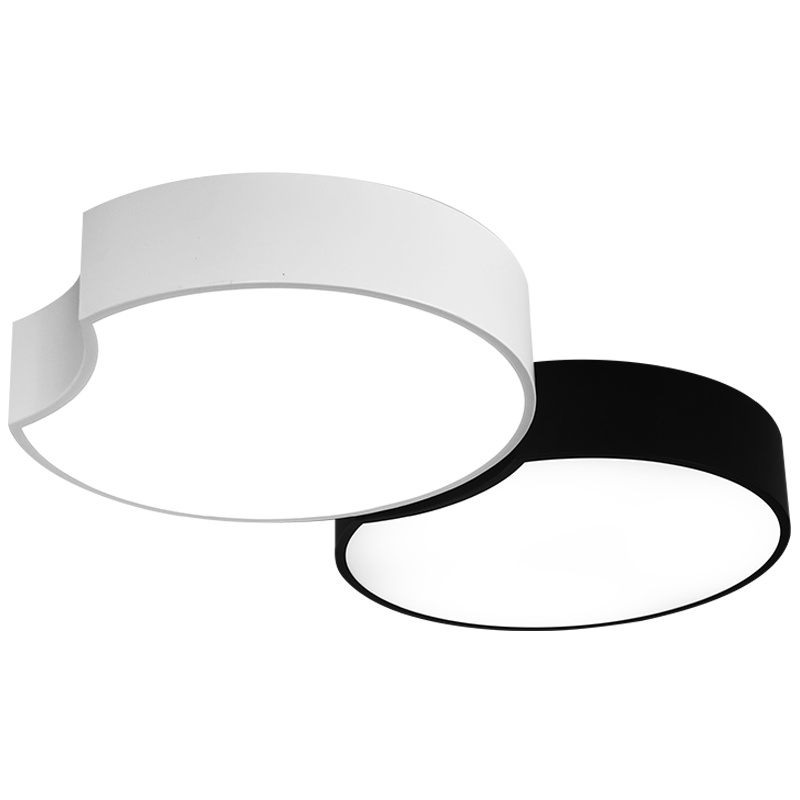 Grevol品拓(PINTUO)LED吸顶灯北欧简约现代铁艺卧室灯具大气家用创意几何卧室灯具灯饰12M2