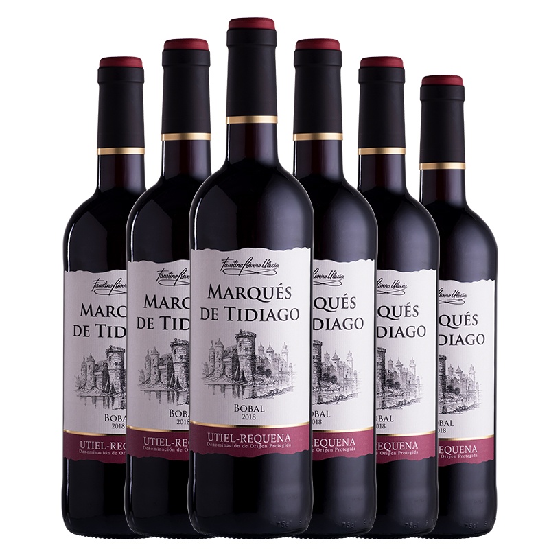 张裕先锋 爱欧公爵 李威罗·梦歌湖 750ml*6瓶 整箱装 干红葡萄酒 西班牙原瓶进口红酒