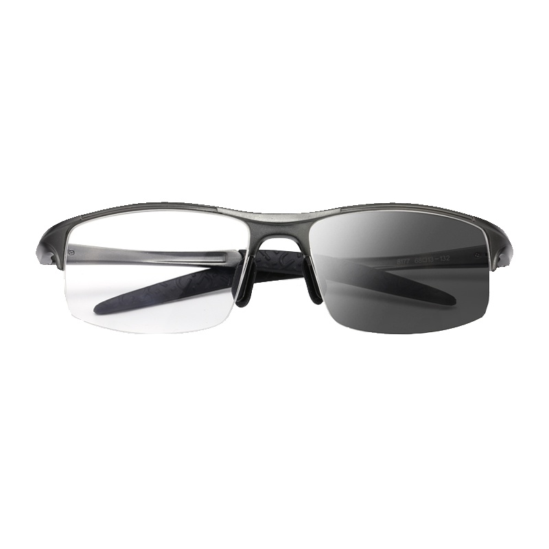 近视变色眼镜太阳镜墨镜男防蓝光潮人驾驶开车司机配带有度数的眼镜护目镜