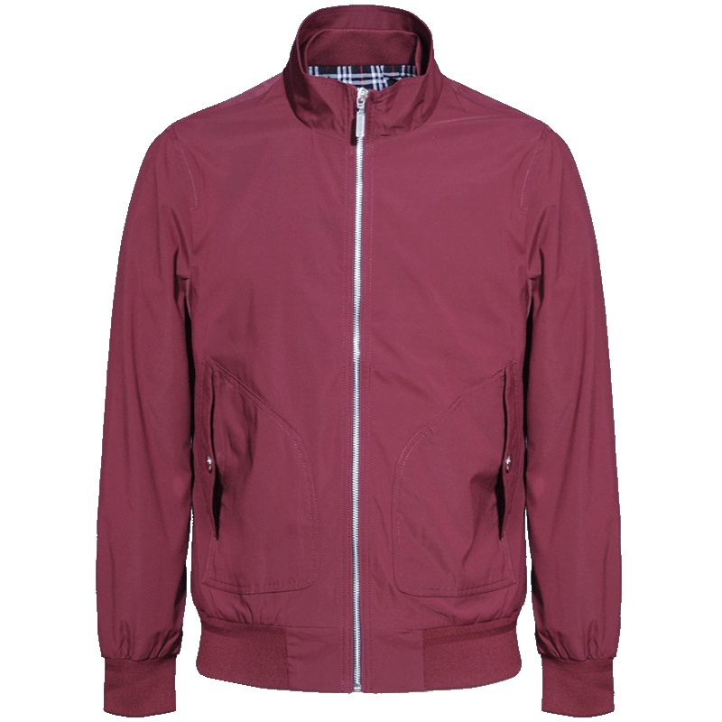 美尔雅(MAILYARD)男式茄克 商务时尚男士夹克 男休闲春装外套 124