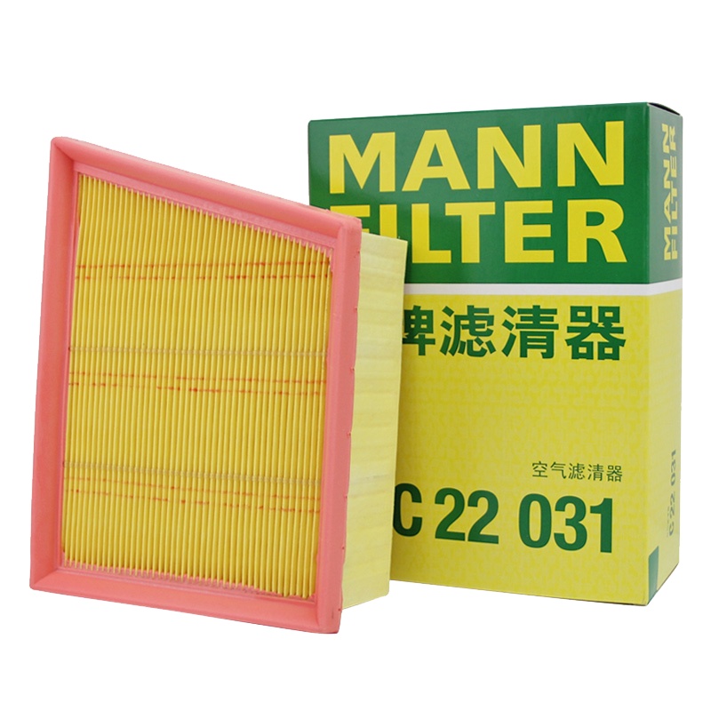 曼牌(MANN)空气滤C22031适配18款翼搏改款Boost125 1.0T/1.5L L3/ 2.0L L4