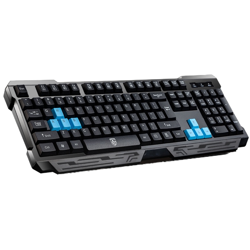 德意龙黑暗骑士 无线键盘 笔记本无线键盘 台式电脑无线键盘 无线键盘家用办公游戏