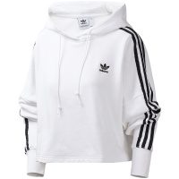 adidas阿迪达斯三叶草女装运动服长袖连帽卫衣套头衫ED7555