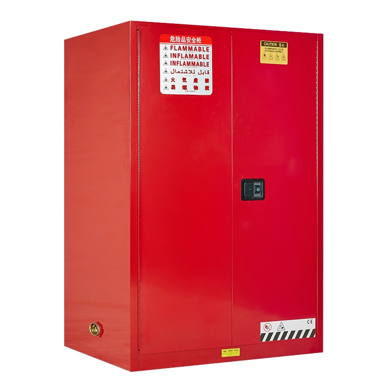 臻远工业安全柜防爆柜化学品实验柜可燃液体存储柜 90加仑红色
