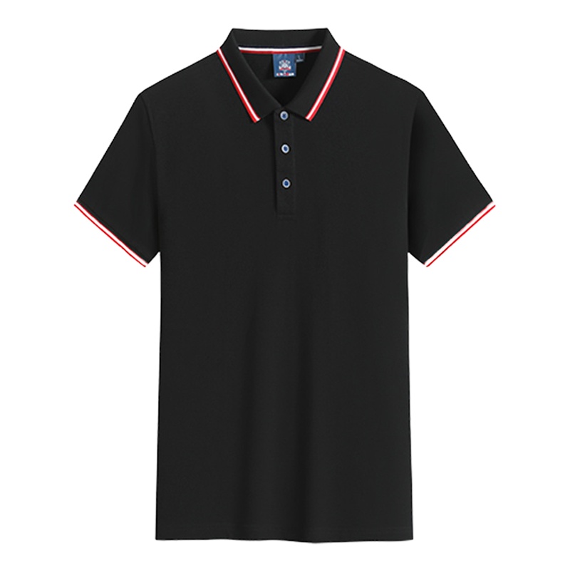 polo衫定制工作服 黑色