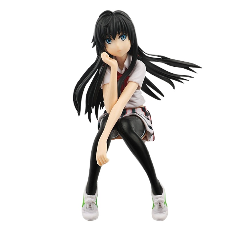 舒适主义汽车摆件车内饰品美少女手办创意可爱中控台装饰雪乃动漫车载摆件 美少女摆件