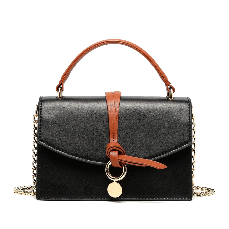 杜罗伦斜挎包女学生单肩包女链条包真牛皮女包手机包小挎包女生包包斜跨包 手提包