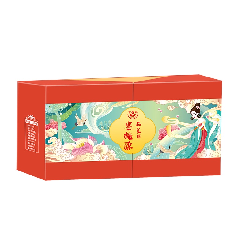 富昌品食-宴桃源1170g菌菇干货礼盒企业团购年货福利送礼