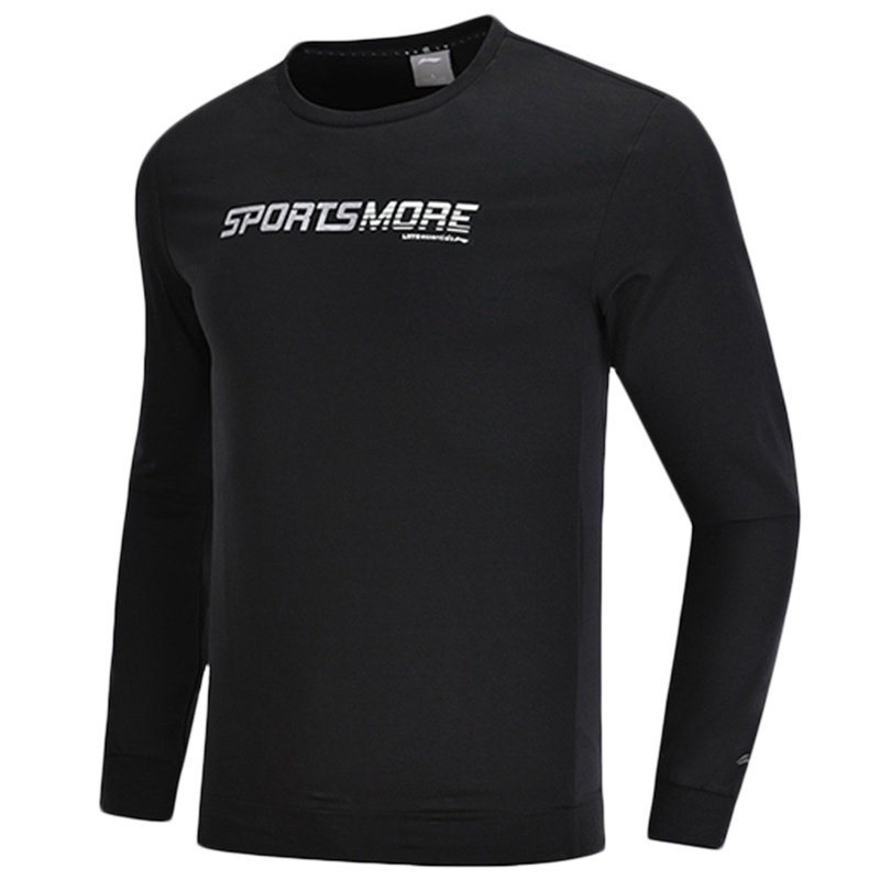 李宁男子套头圆领卫衣运动服