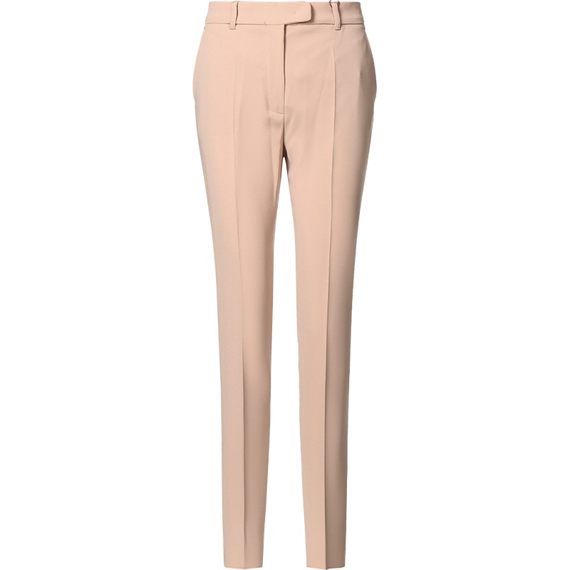 Max Mara Studio 麦丝玛拉 女士三醋酯纤维锥型卷烟裤九分裤GLENN