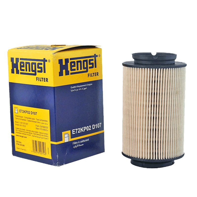 汉格斯特(hengst)燃油滤E72KP02 D107适配大众辉腾 3.0TDI