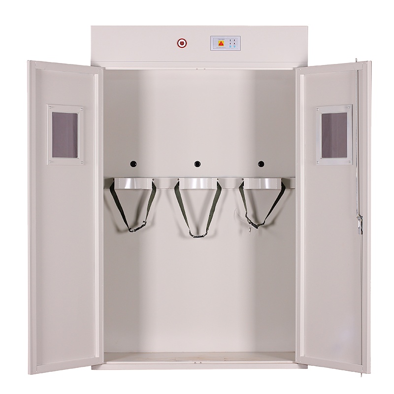 [一鹏]气瓶柜实验室化学气瓶存放柜带报警全钢液化气体安全存储柜