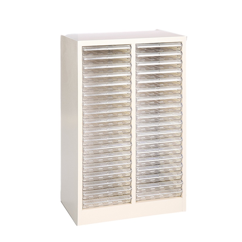 逐鹿中原抽屉式文件柜18抽效率柜DZ-588档案柜文件整理柜