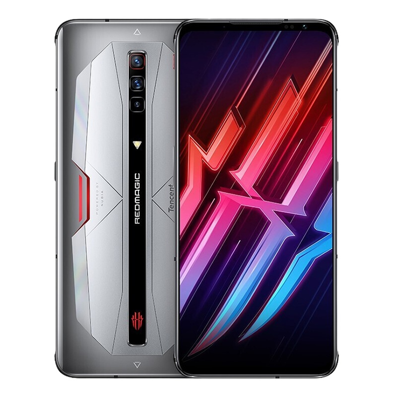 努比亚(nubia) 红魔6 Pro 5G全网通 16GB+256GB 冰刃银 骁龙888旗舰芯片 165Hz屏幕刷新率 120W快充 7层多维散热系统 移动联通电信 5G游戏手机