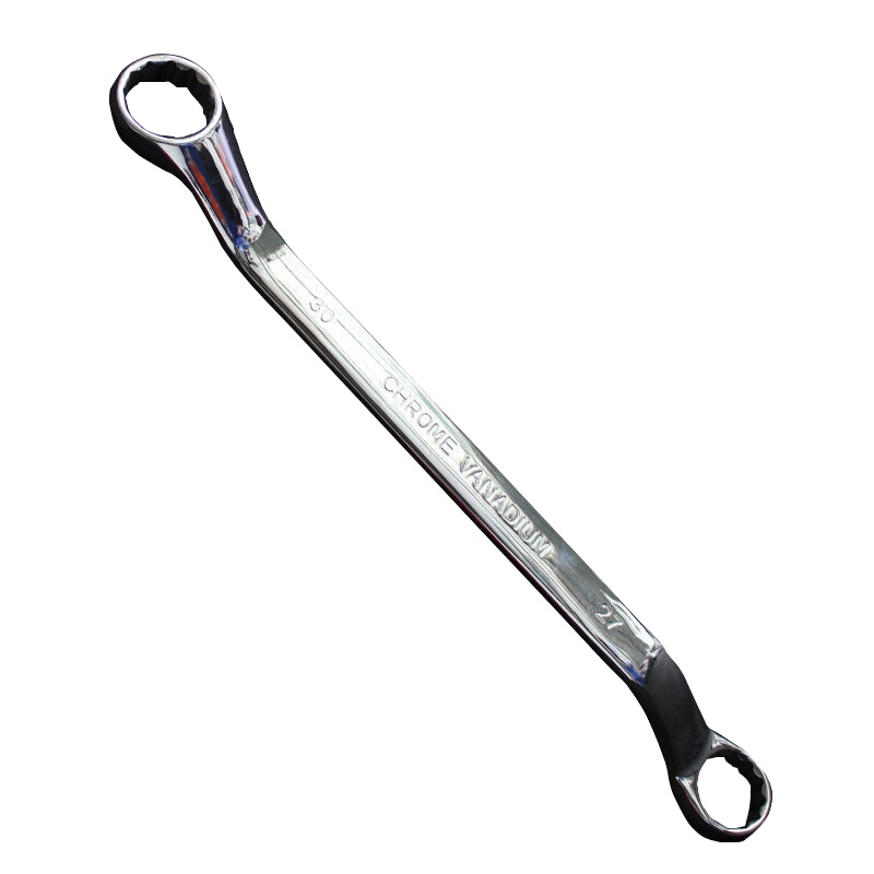 钢盾SHEFFIELD 公制精抛光双梅花扳手27X30mm S017627