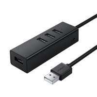 绿联usb扩展器2.0转接头多接口typec电脑笔记本分线器 0.5米